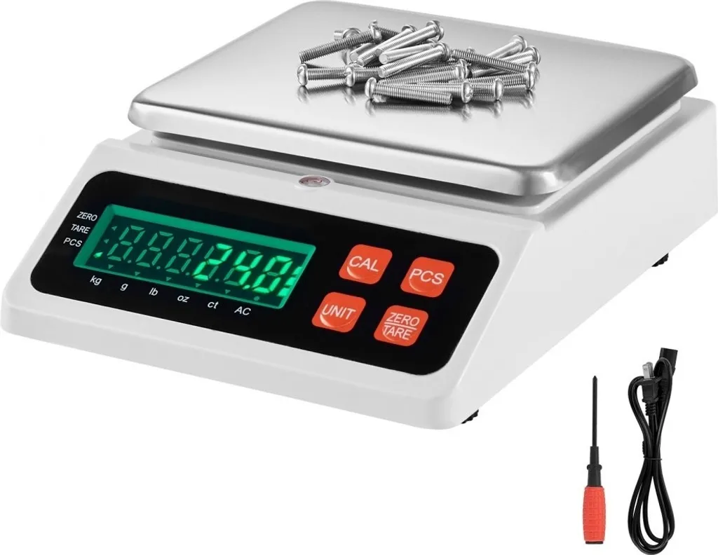 Balance numérique de précision 10kg x 0,1g avec écran LED haute visibilité