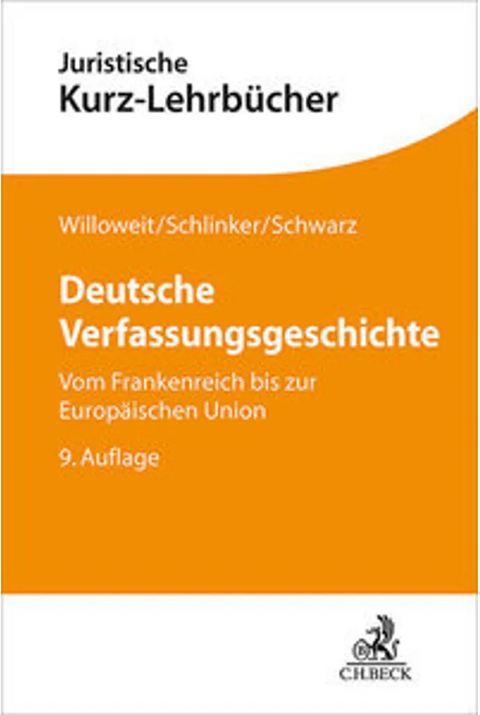 Comprendre le droit allemand : Livre Deutsche Verfassungsgeschichte