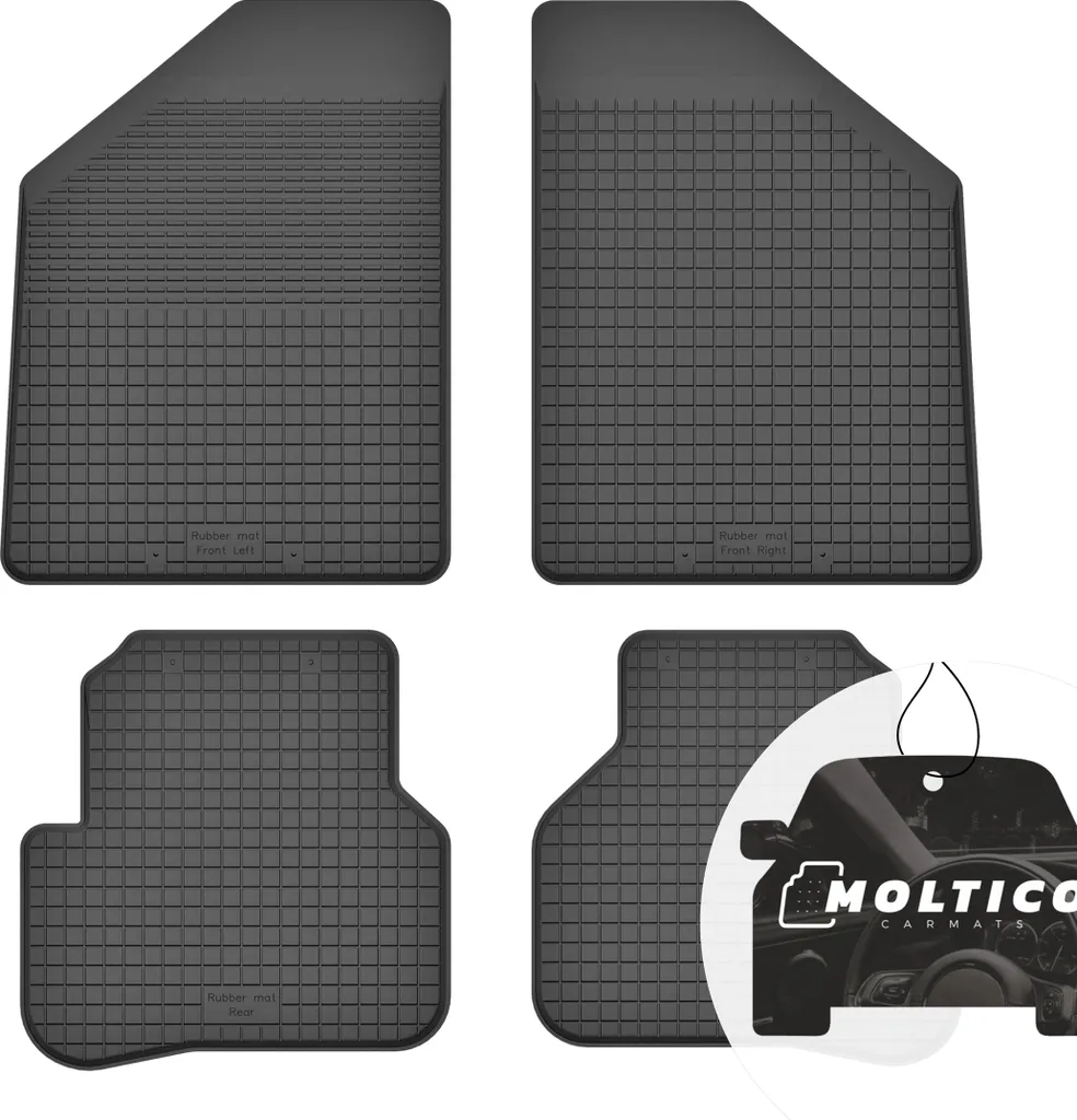 Tappetini in Gomma con Logo Originali Ford Mondeo