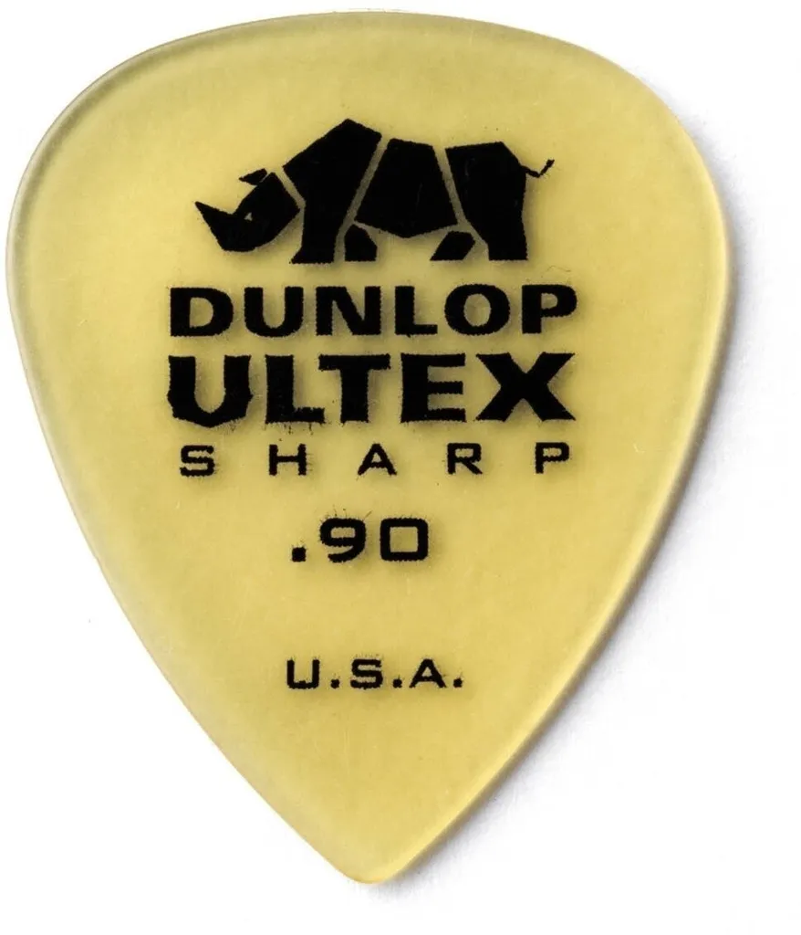 Accessori Chitarra: Plettri Dunlop Ultex Sharp 0.90mm Professionali