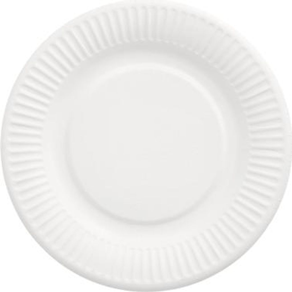 Papstar 11170, Teller, Rund, Karton, Weiß, Einfarbig, 100 Produktbild 