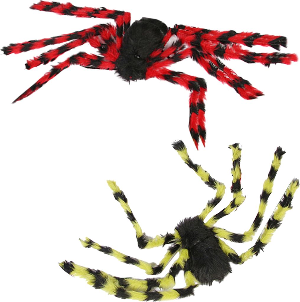 30/50/60 cm Halloween Plüsch Spinnenrealistische Horror gruselige große Simulation Spinnenspielzeug Home Haunted House Party Dekoration Requisite...
