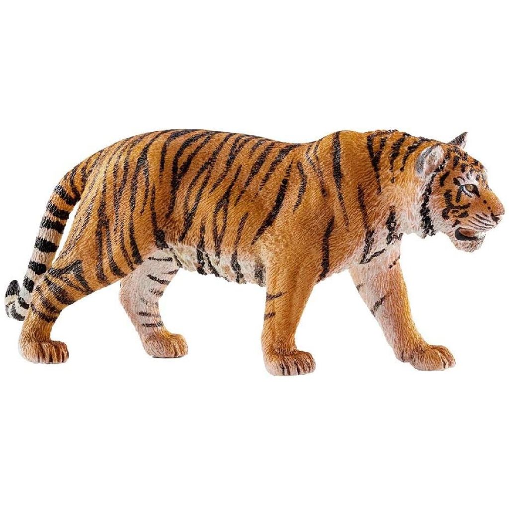 Schleich 14731 Tiger Raubtiere Spielfigur Wild Life Wildtiere weiss 