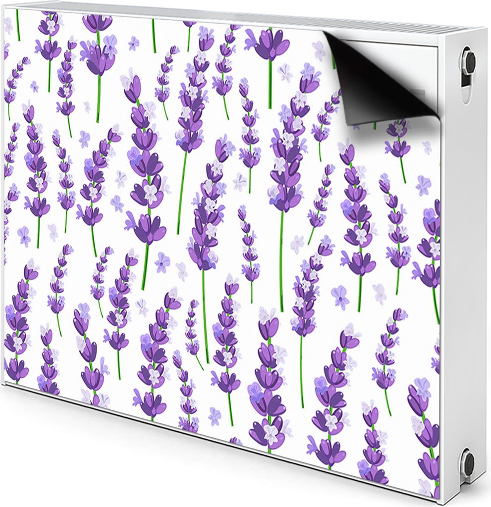 Magnet Heizkörperabdeckung Heizkörperverkleidung Verkleidung Abdeckung 110x60 cm - Lavendel