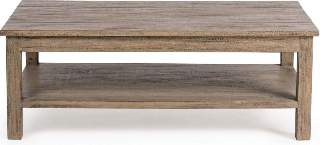 Couchtisch Brasilia 110 x 65 x 40 cm aus Mango-Holz für Innen- und Außenbereich