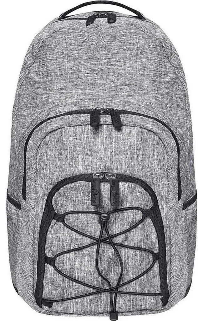 Sac à dos Bags2Go Rocky Mountains LT933 gris chiné idéal pour extérieur