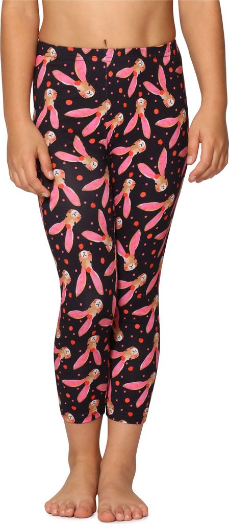 Merry Style Mädchen 3/4 Leggings MS10-405(Hasen,146)