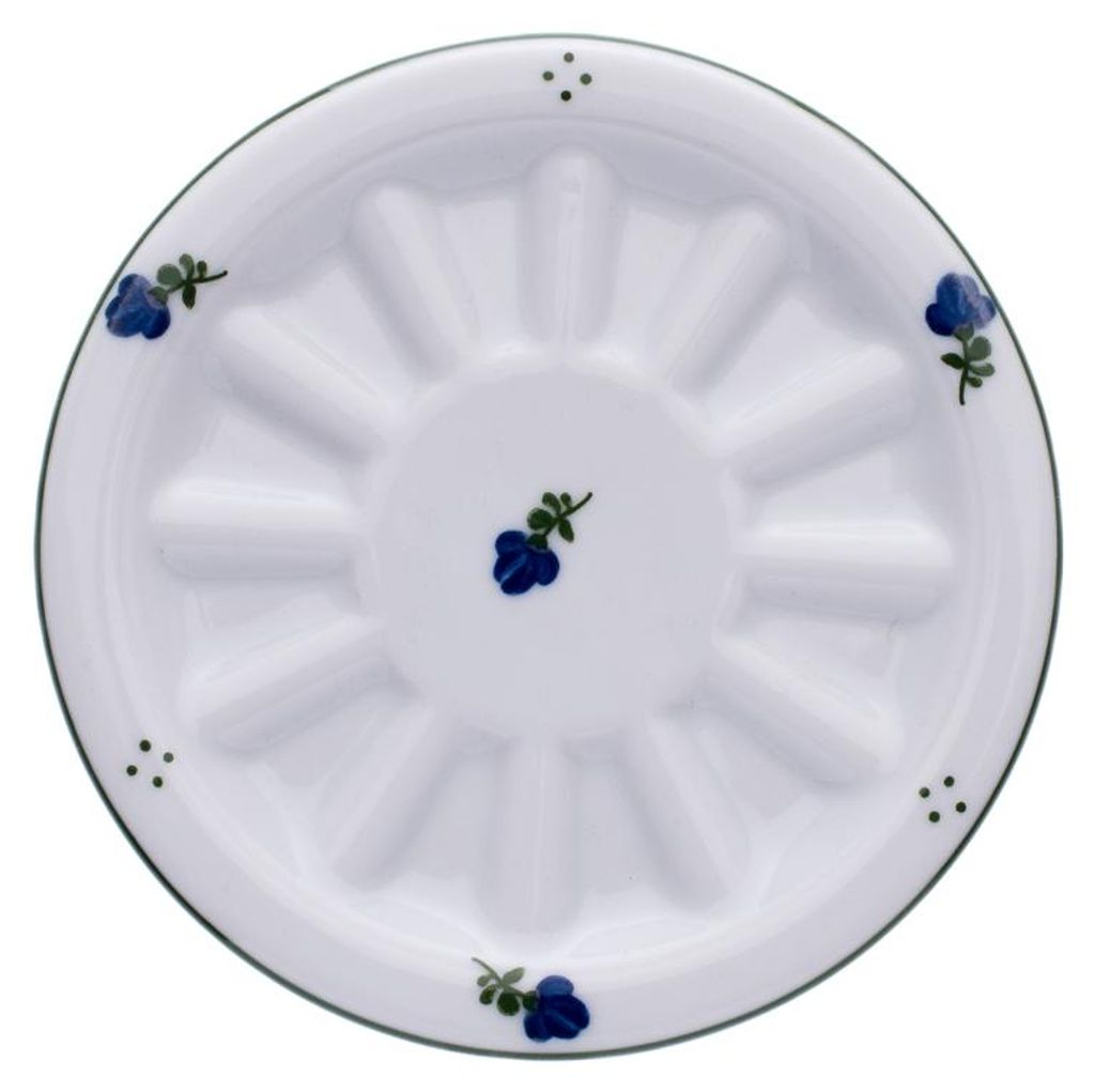 Pivní porcelánový tácek, kytičky, 12 cm, G. Benedikt Produktbild 