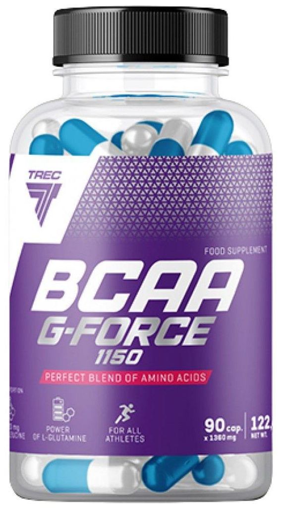 Trec Nutrition | BCAA G-Force 1150 | BCAA + Glutamine Caps