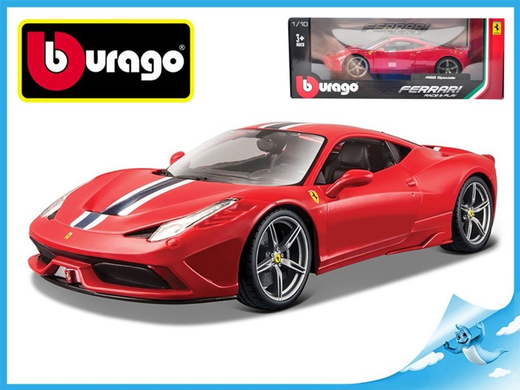 Bburago Ferrari 458 Speciale Farbe rot Produktbild 