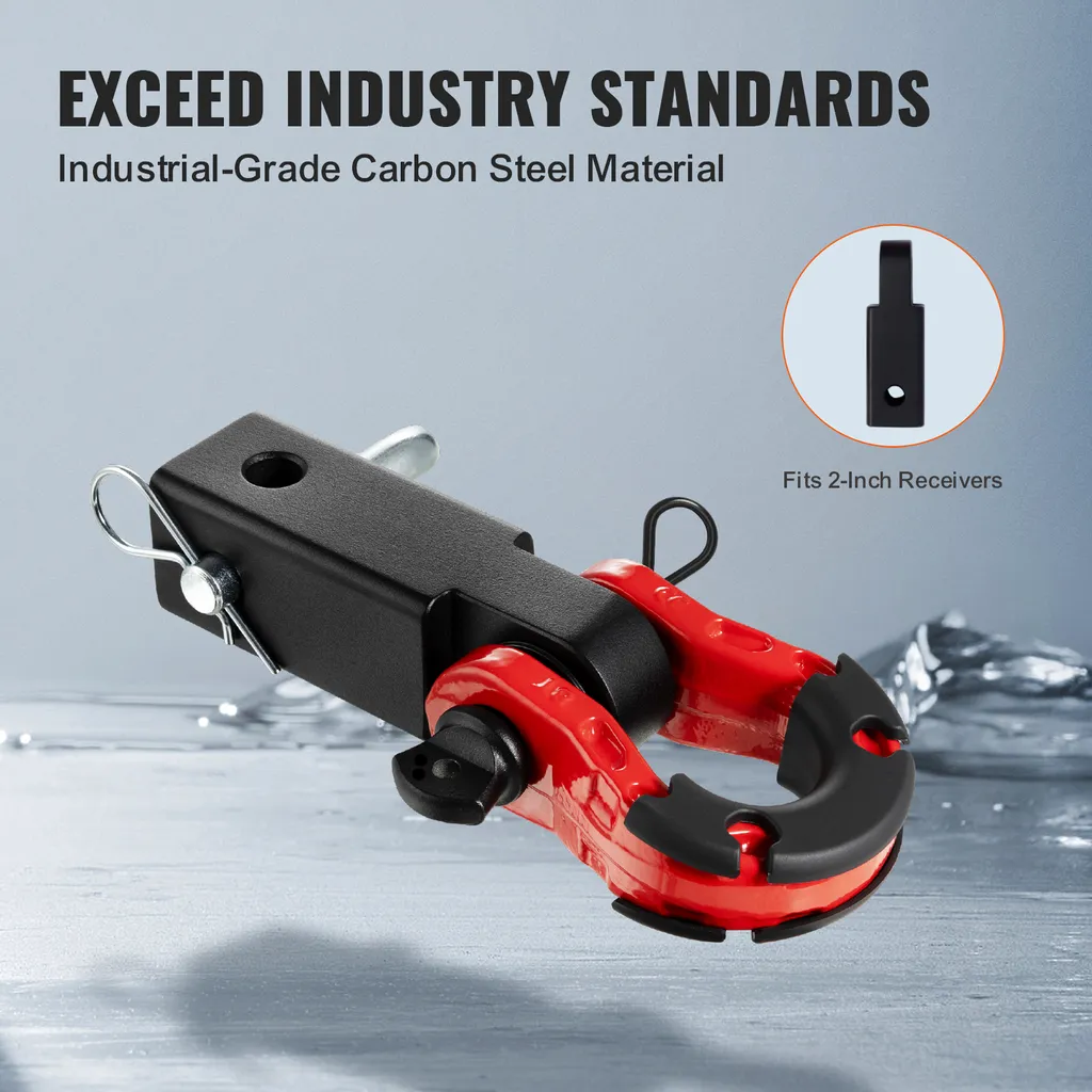 Gancio Recupero Fuoristrada SucceBuy 30T - Kit con Grillo e Perno 2" - 3