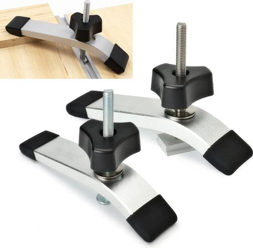 Kit de fixation M8 pour établi bois pour créer des gabarits sur mesure