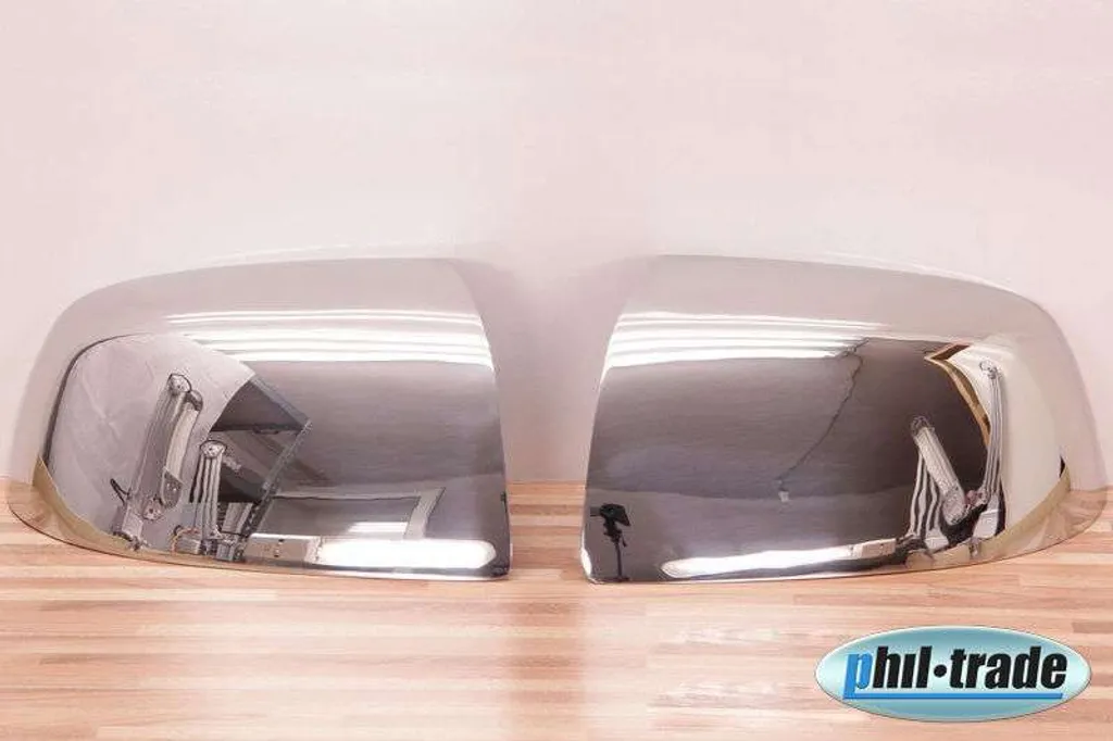 Coques de Rétroviseur en Inox V2A pour Ford Focus 2 Mondeo 3 et Fiesta