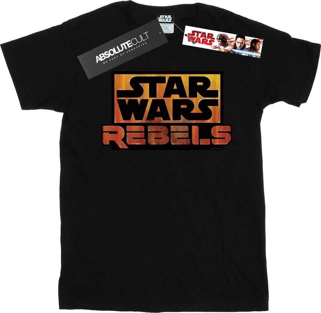 Star Wars - "Rebels" T-Shirt für Herren BI47568 (XL) (Schwarz)