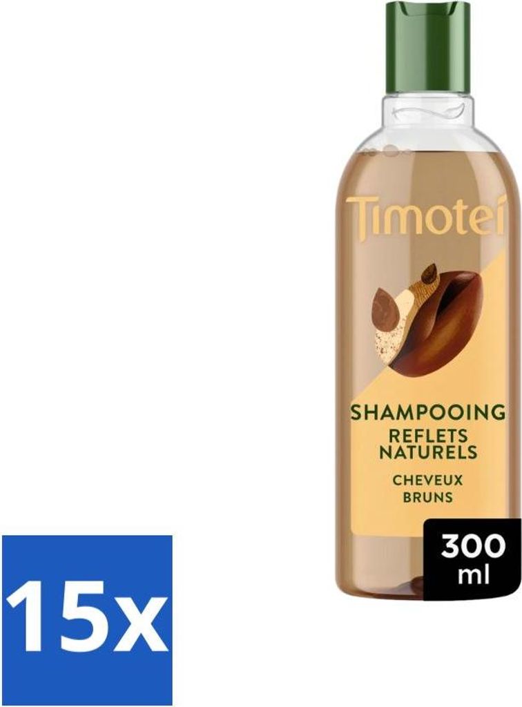 Timotei - Shampooing - Brun intense - 300 ml - Pack Image du produit 