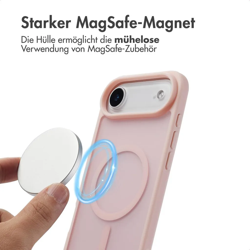 imoshion Color Guard Back Cover con MagSafe iPhone Air - Rosa chiaro - 6