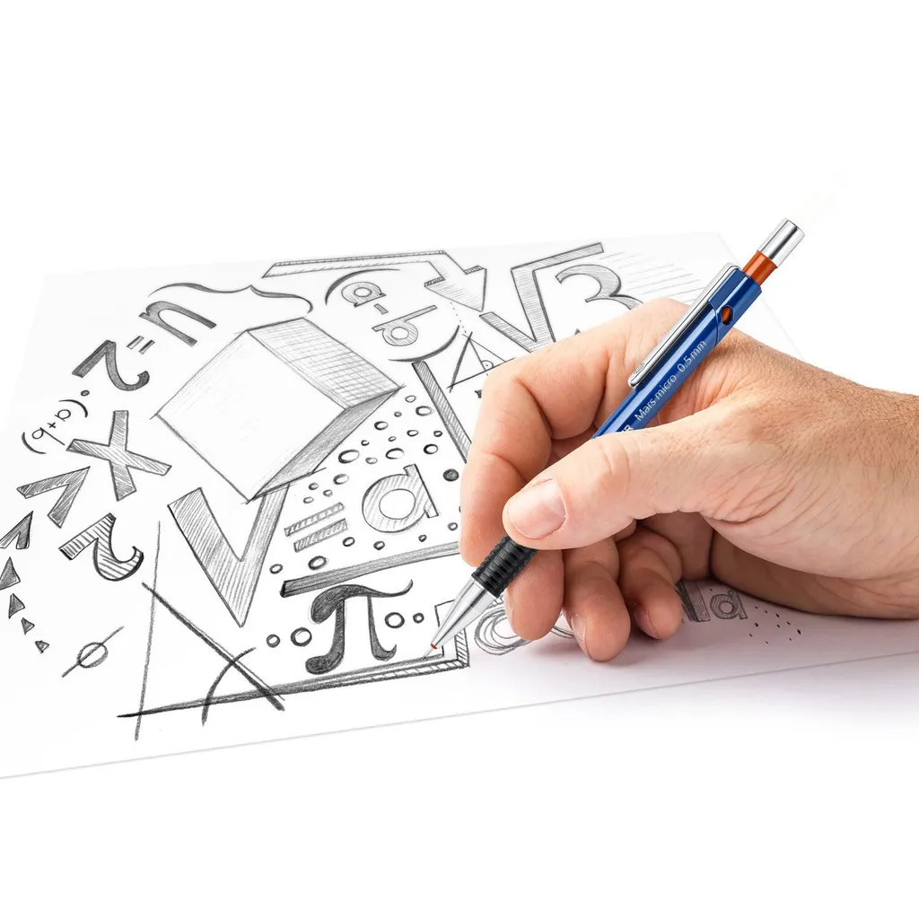 Crayon Mine Staedtler Mars Micro 0.5mm B avec Canon de Guidage Fixe