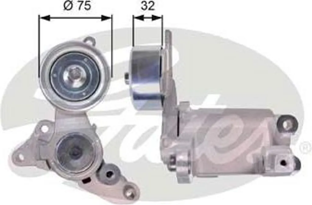 GATES T39135 Tendeur de Courroie pour Hilux et Hiace OE 1662030030
