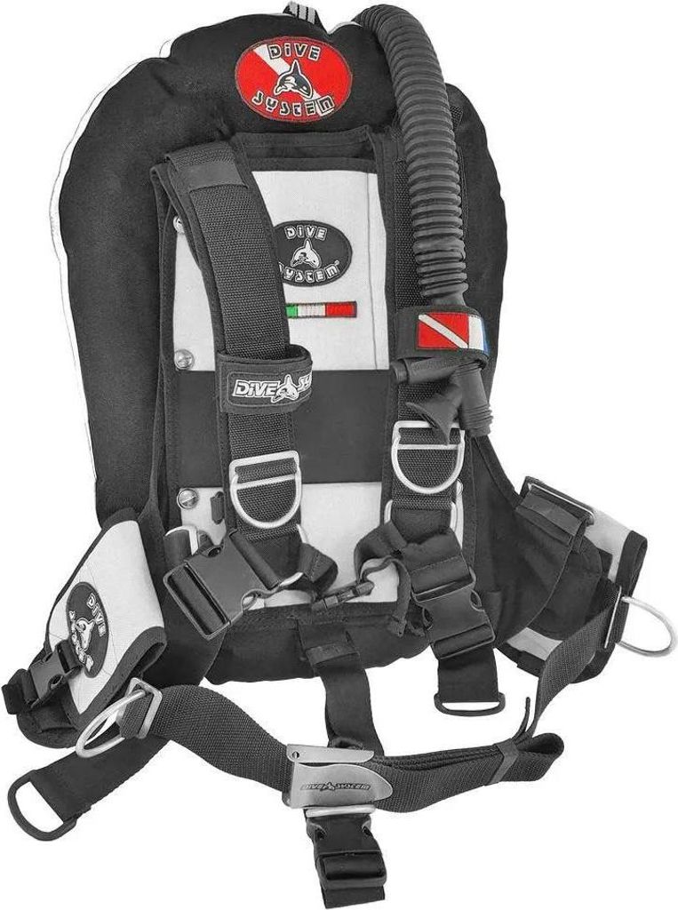Dive System Tekky Flügel Weiß L Herren,Damen Weiß L
