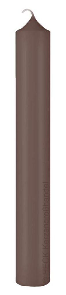 Altarkerzen Mocca 20 x 4 cm, 4 Stück