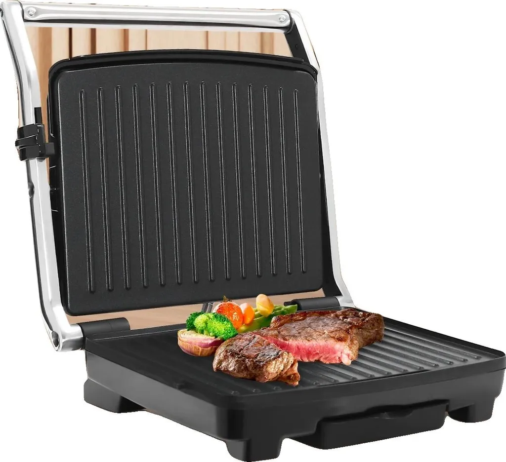 Barbecue Elettrico 2000W Esterno Interno - Griglia Antiaderente