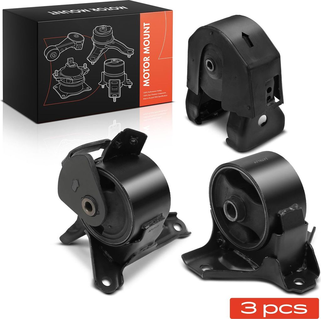 Frankberg 2x Motorlager+1x Getriebelagerlager Links für Hyundai Sonata 5 NF 3.3L 2005-2012