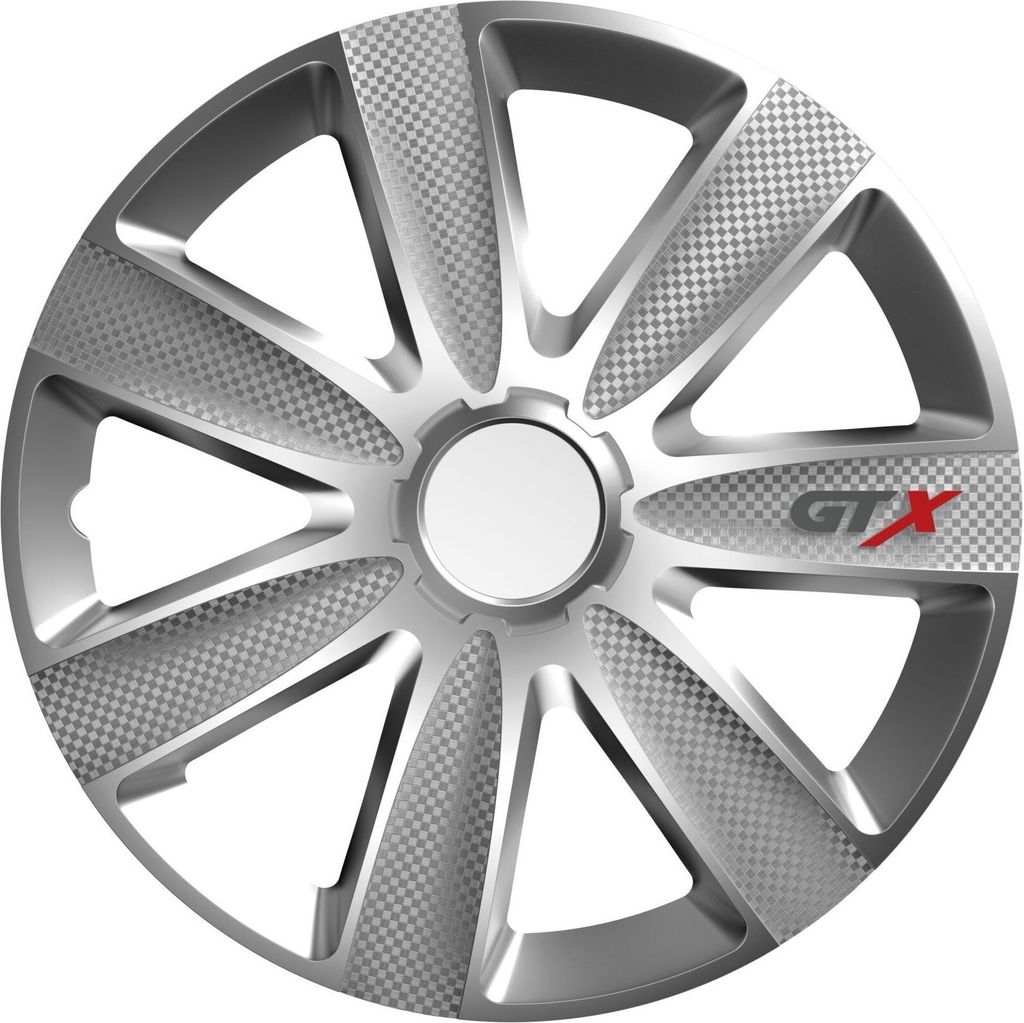 VERSACO | Puklice GTX Carbon 14" Strieborná 4ks Obrázok produktu 