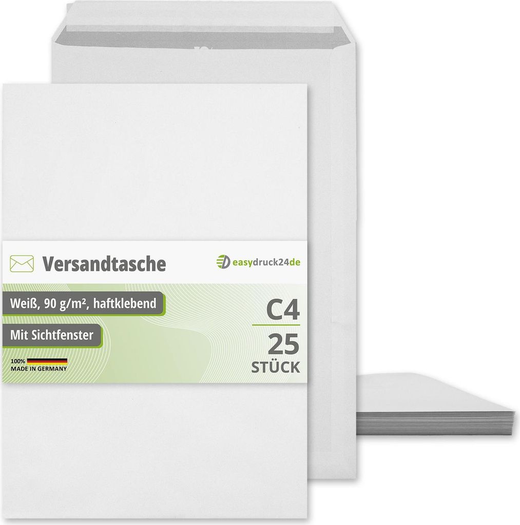 easydruck24de C4 Umschläge 25 Stück I az260