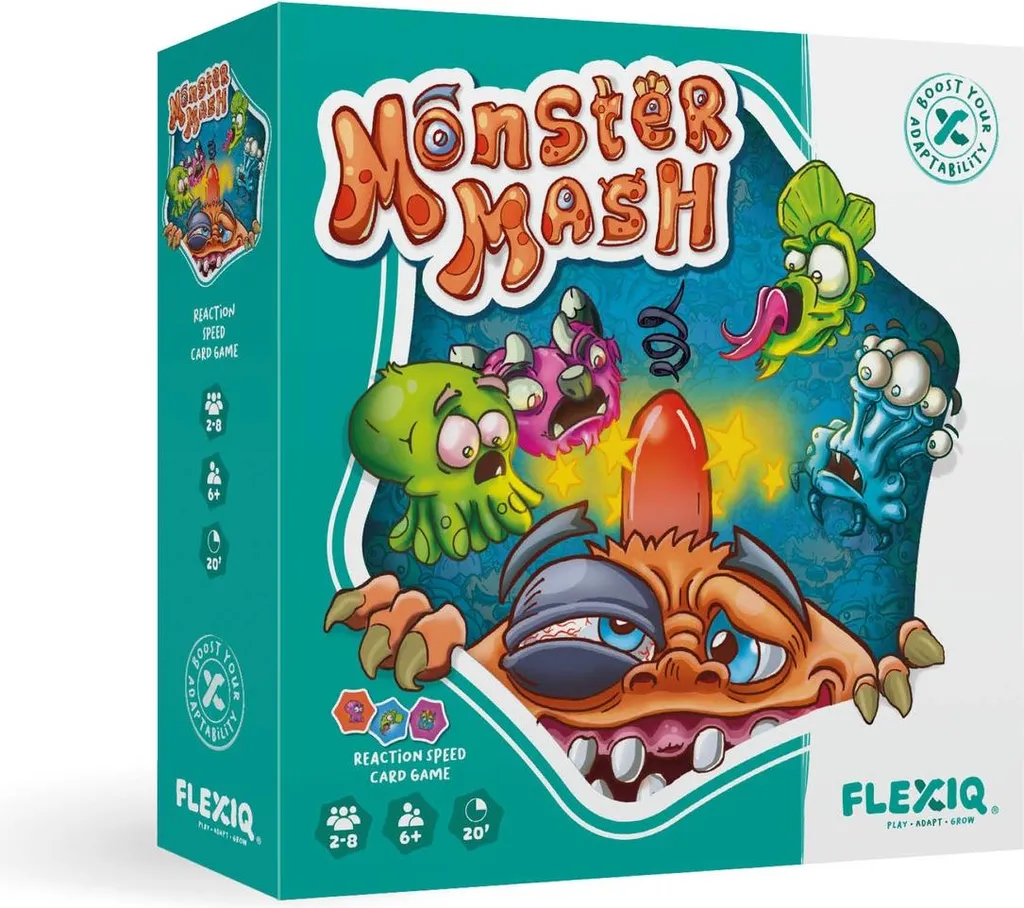 Jeu de société Flexiq Monster Mash : observation et rapidité dès 6 ans