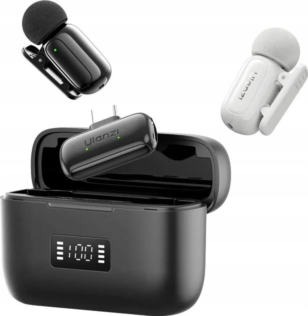Micro Cravate Sans Fil Double Canal USB-C Ulanzi A200 Portée 100m A048