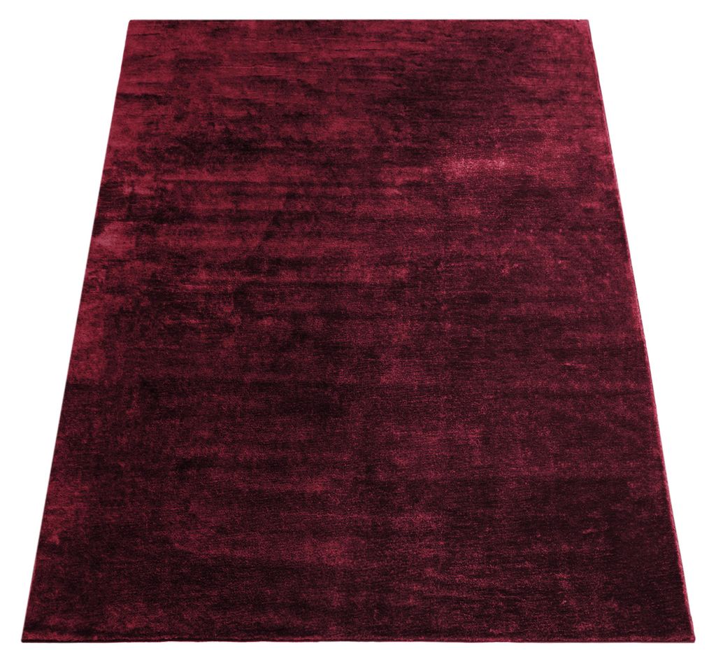 Waschbarer Teppich Wohnzimmer Kurzflor Einfarbiger Moderner Produktbild 