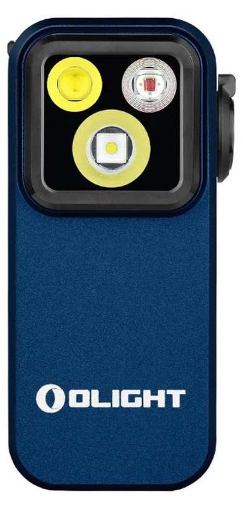 OLight zaklamp Oclip Pro, kleur: middernachtblauw Productafbeelding 