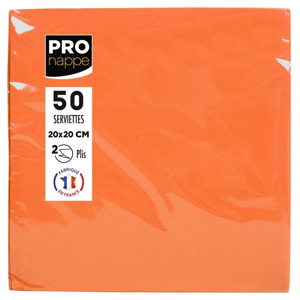 PRONAPPE SV622012I, Orange, Papier, Einfarbig, 200 mm, 200 Produktbild 
