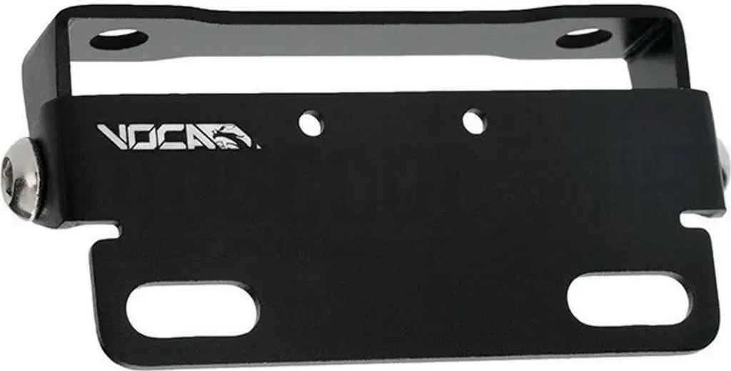 Support de plaque d'immatriculation réglable Voca pour scooter MBK AS
