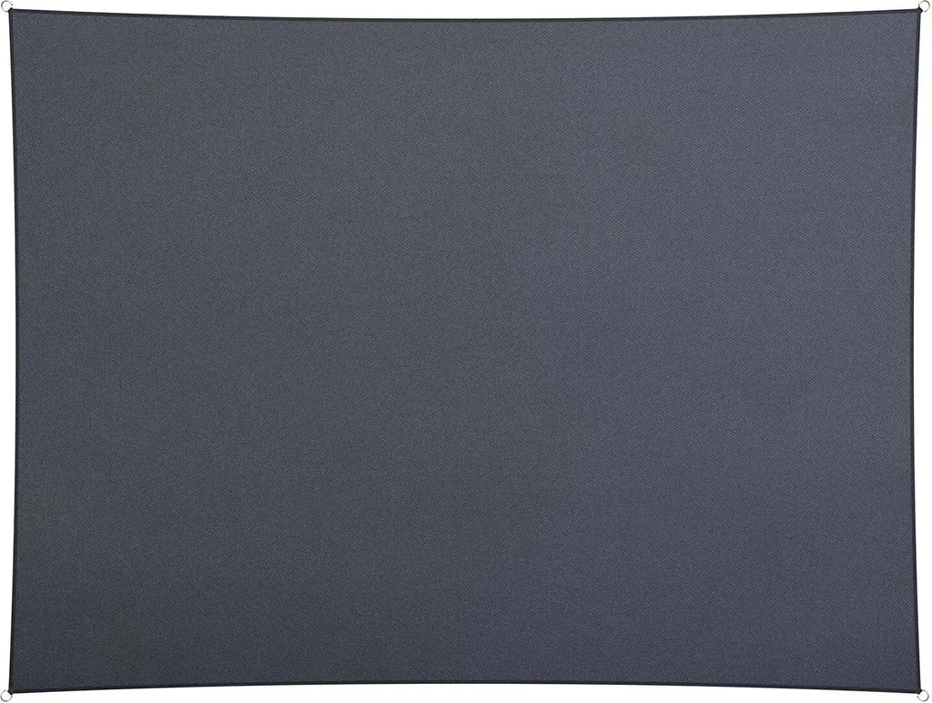Bâche solaire de piscine 3x4m Plonos PL-885 pour chauffer l'eau en gris