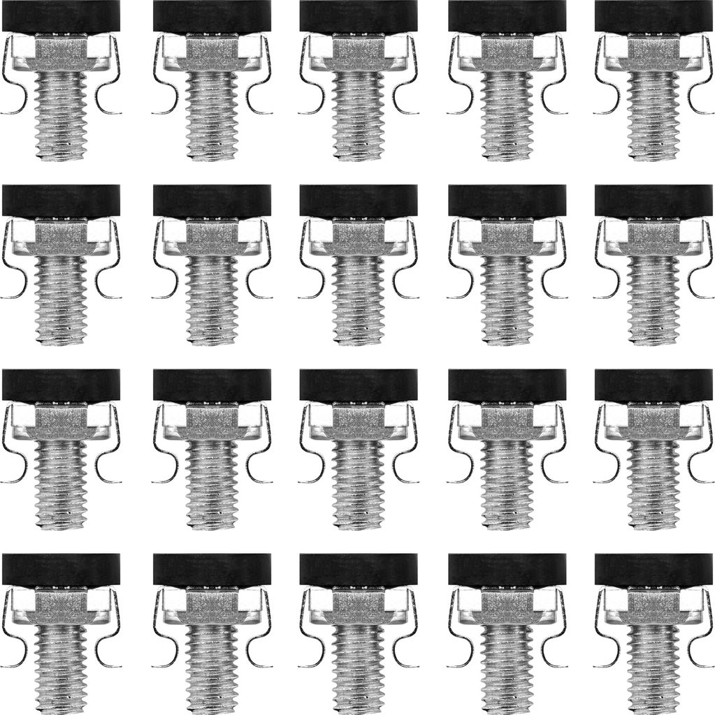 deleyCON M6 Käfigmuttern Schrauben Set für Netzwerkschränke Produktbild 5
