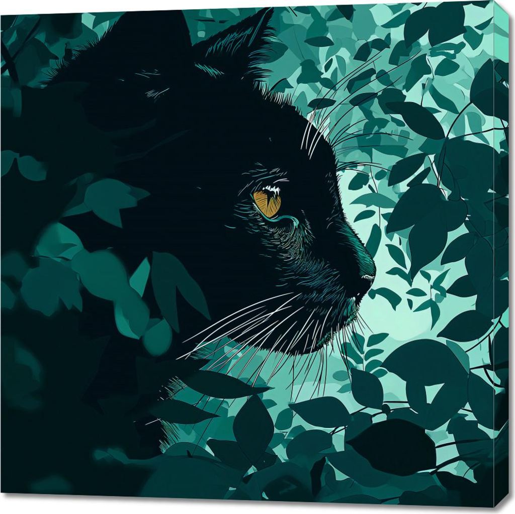 Bild 90x90cm Erwartung