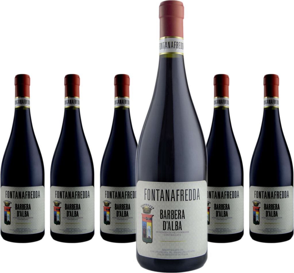 6 x Fontanafredda Barbera d'Alba DOC