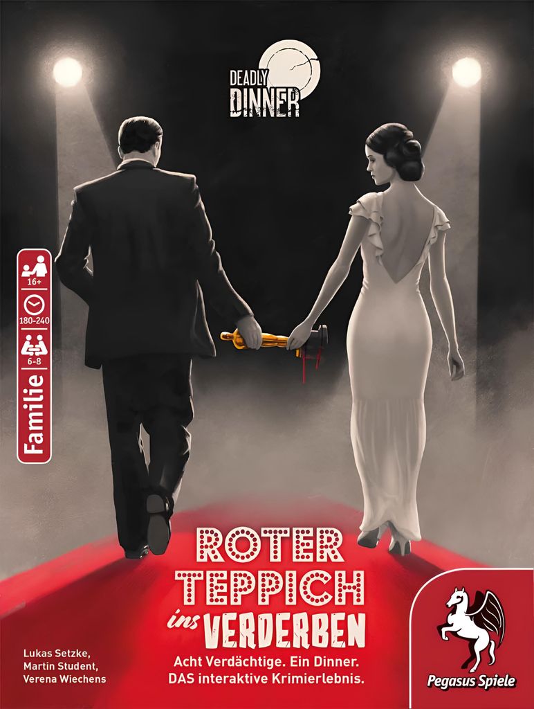 Deadly Dinner - Roter Teppich ins Verderben, Partyspiel Produktbild 