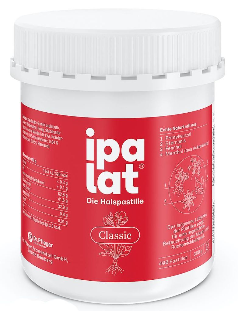 ipalat Keelpastilles Classic, 400 stuks Productafbeelding 