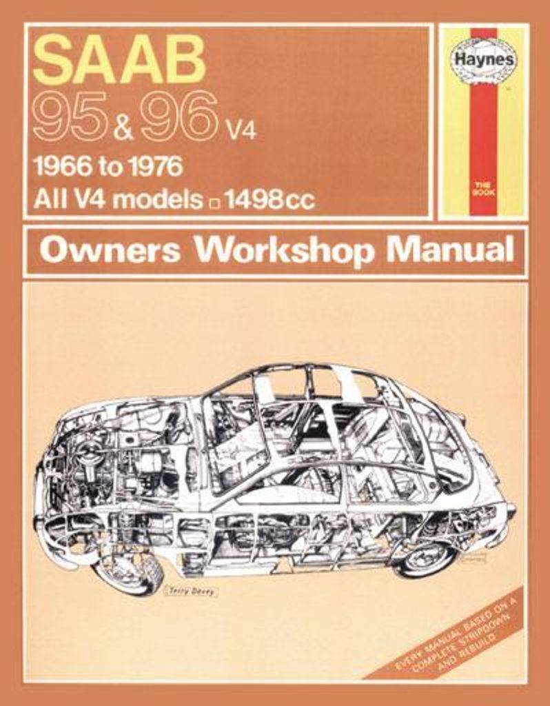 Saab 95 & 96 Benziner (66 - 76) Haynes Reparaturhandbuch