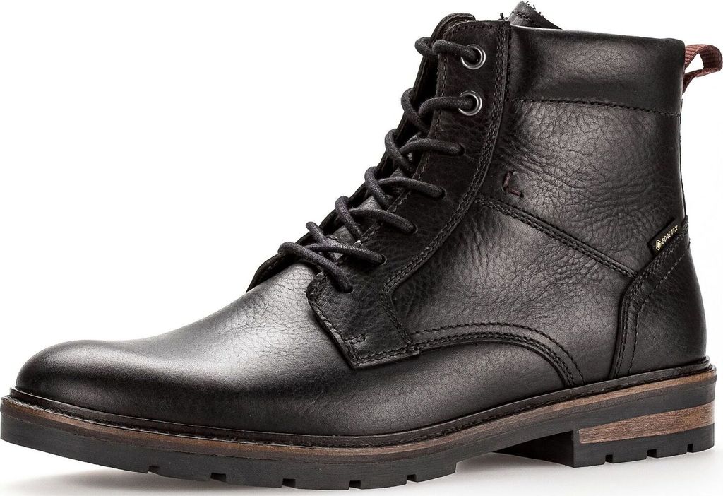 Pius Gabor 1053.51 Herrenstiefelette - bequeme Stiefeletten schwarz Freizeit