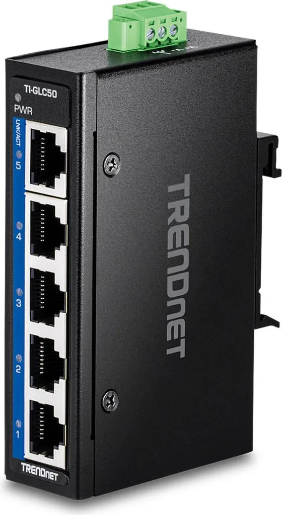 TRENDnet TI-GLC50 Switch Hardened Gigabit - Prestazioni Industriali