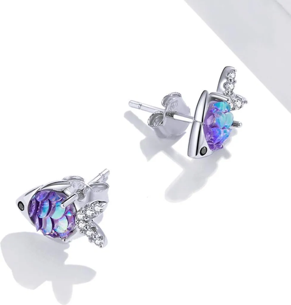 Orecchini Argento 925 Pesce Trusky: Il Trend Summer per Ragazze - 3