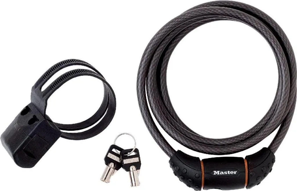 Câble de sécurité 1,80m Master Lock 8130EURDPRO Flexible et Robuste - 4