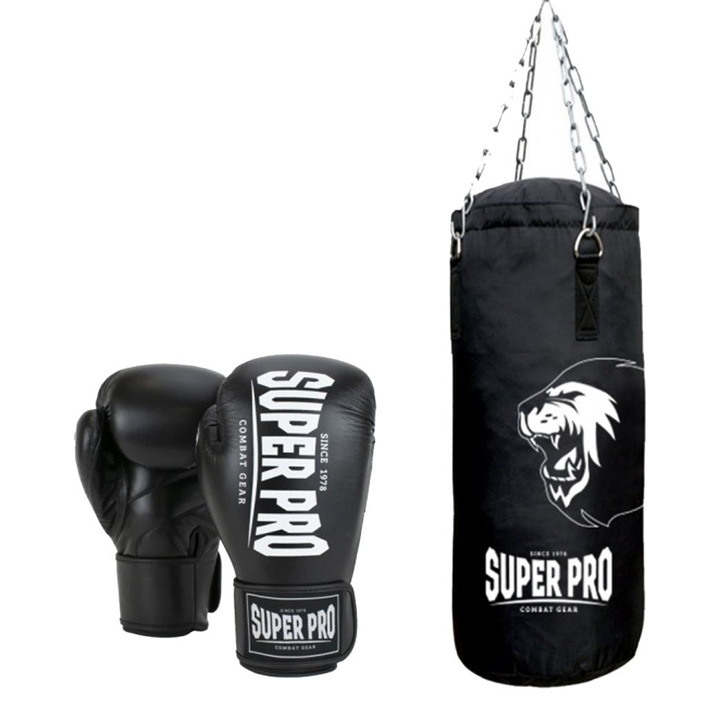 Handschuhe 80cm Boxsack Boxhandschuhen Set Sandsack Erwachsene Punching Bag 