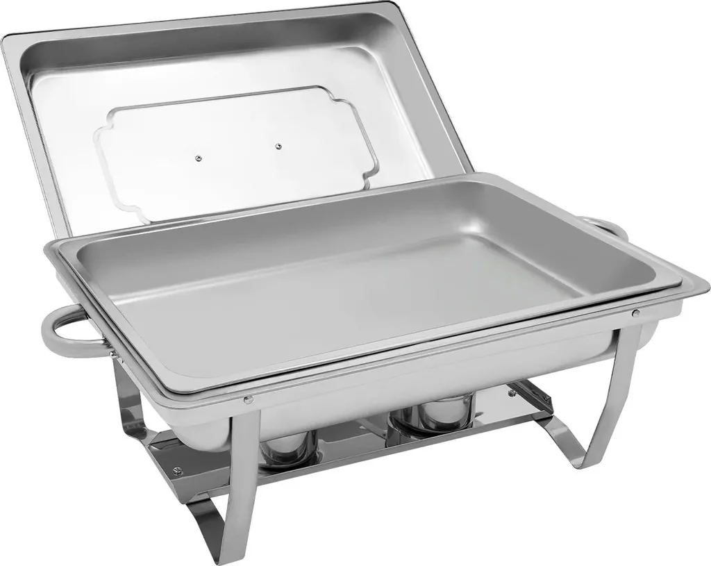 Chafing Dish 9L inox : gardez vos plats au chaud sans les dessécher
