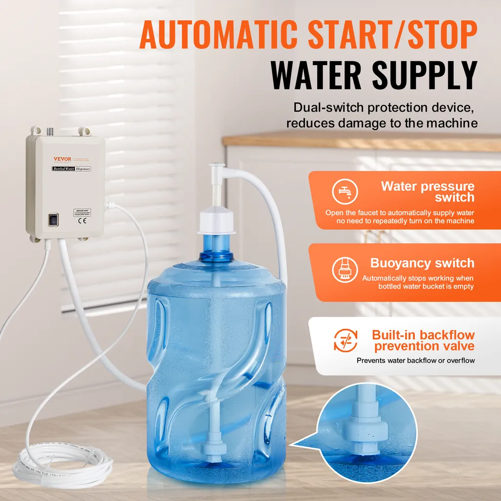 Système de distribution d'eau pour machine à café et réfrigérateur - 4