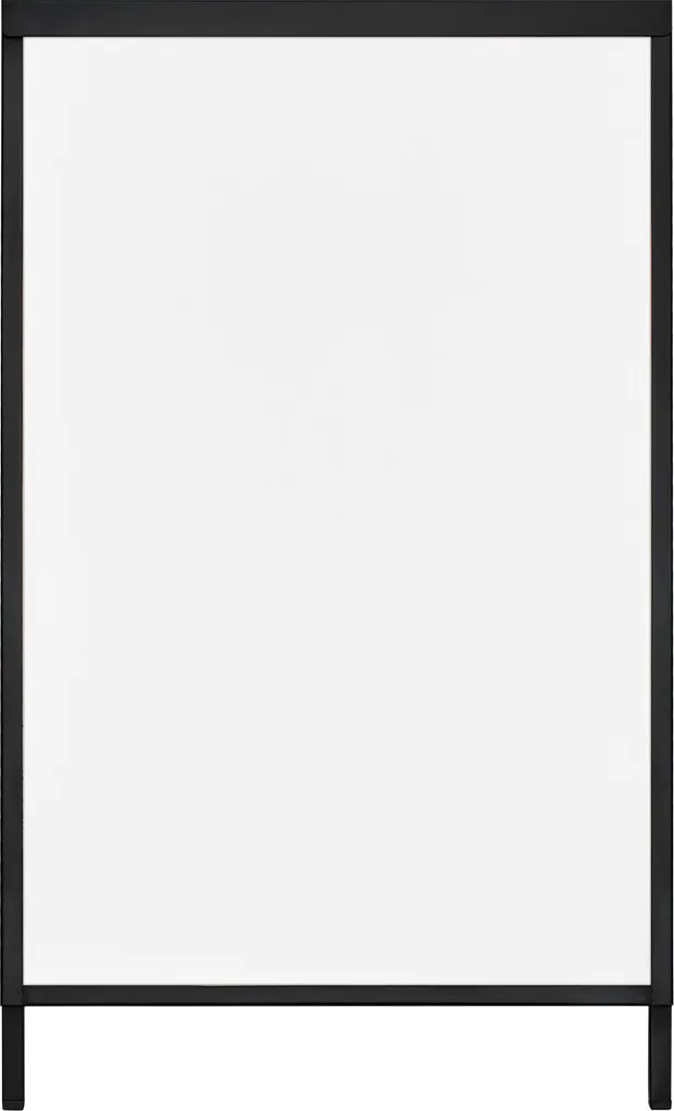 Panneau d'affichage publicitaire 61x91cm résistant en acier pliable - 10