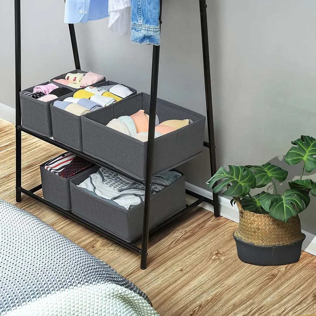 Séparateurs de tiroirs 6 pièces pour dressing et commode de chambre